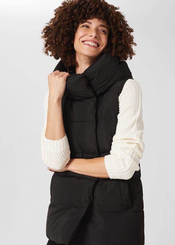 Heather Water Resistant Padded Gilet
