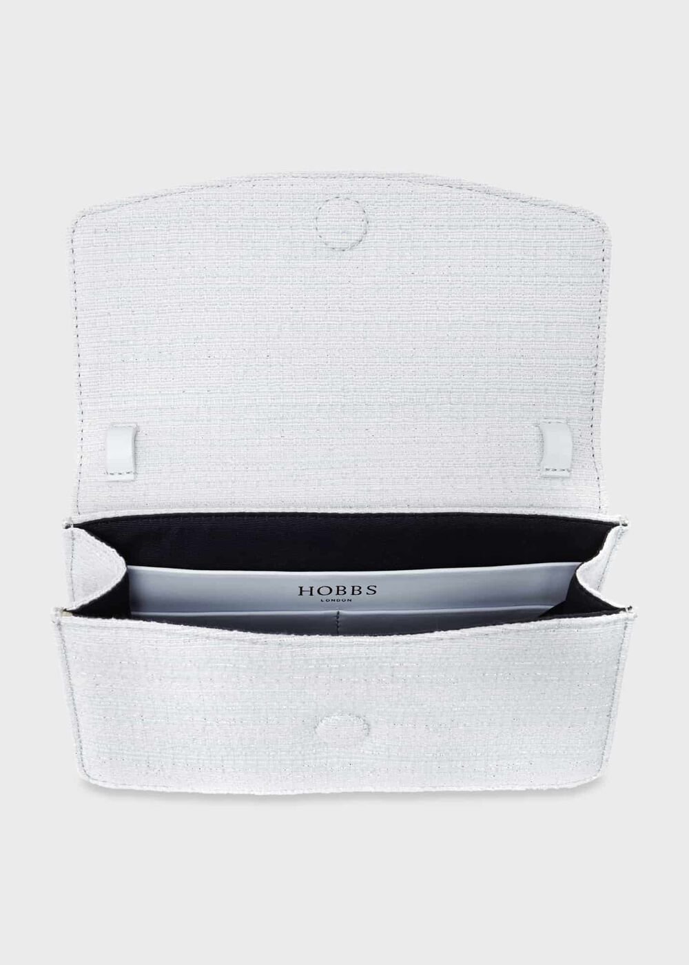 Kensington Clutch, Ice Blue Tweed, hi-res