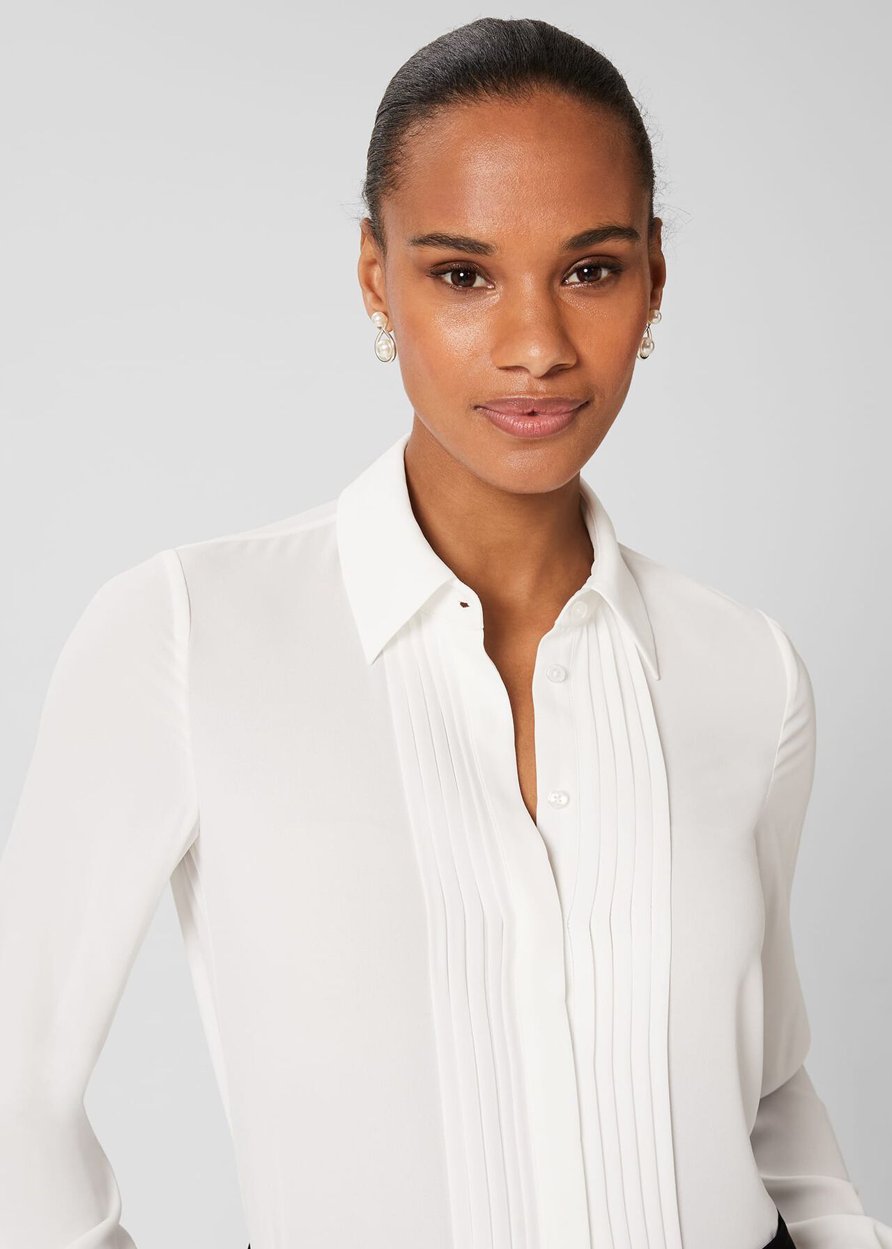 Elaina Shirt, Ivory, hi-res