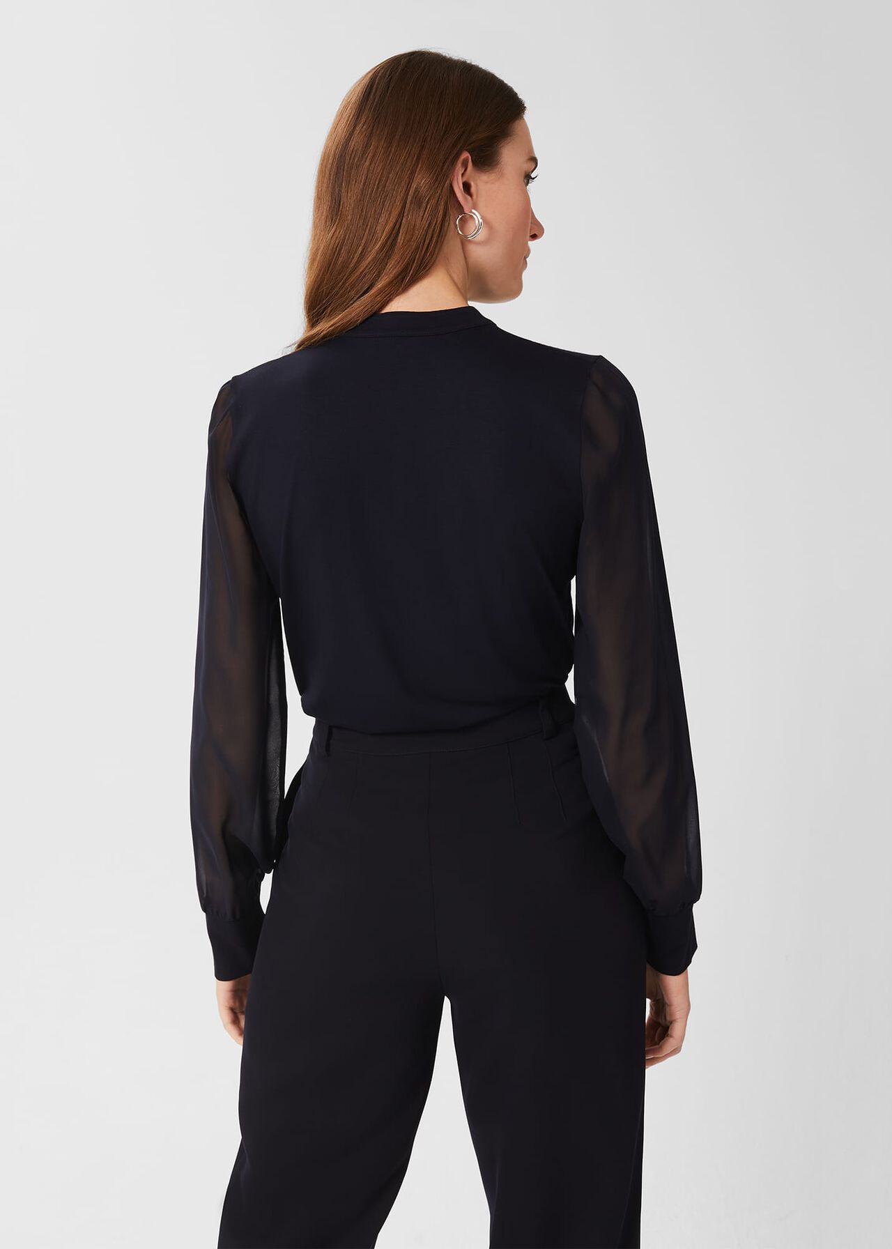 Margot Top, Navy, hi-res