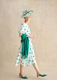 Renee Suede Slingbacks, Meadow Green, hi-res