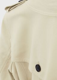 Petite Saskia Water Resistant Trench Coat, New Neutral, hi-res