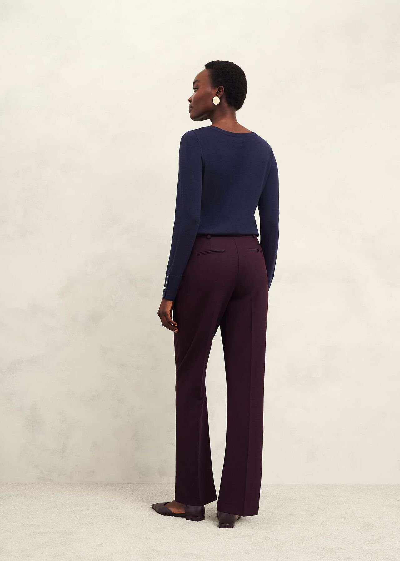 Perla Merino Wool Sweater, Hobbs Navy, hi-res