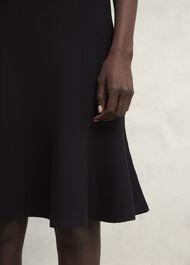 Cece Knitted Dress, Hobbs Black, hi-res