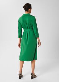 Christa Dress, Dark Green, hi-res