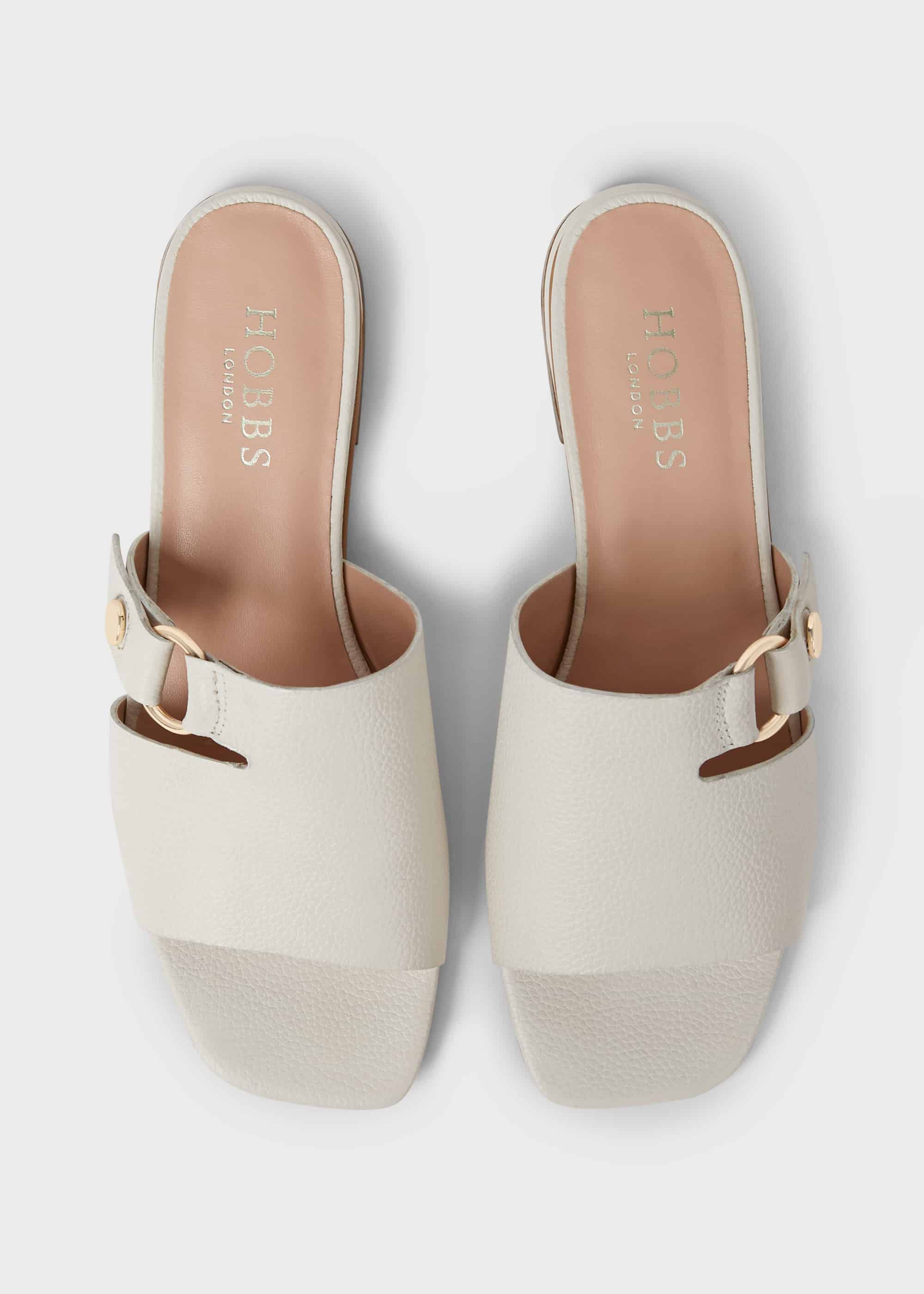 hobbs white sandals