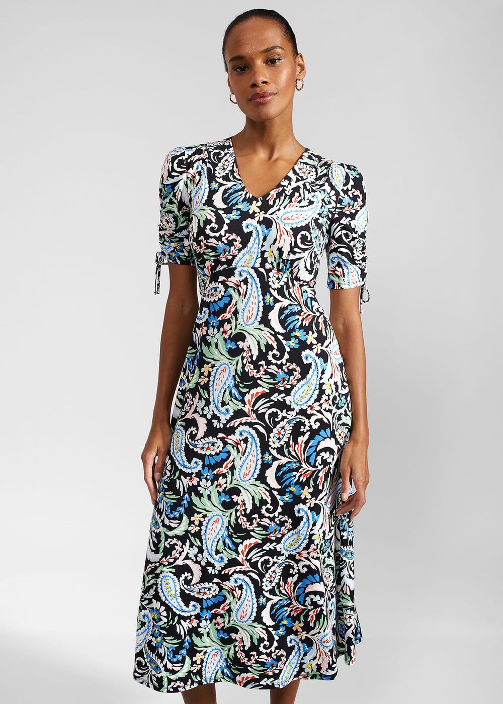 Charlotte Jersey Dress, Multi, hi-res