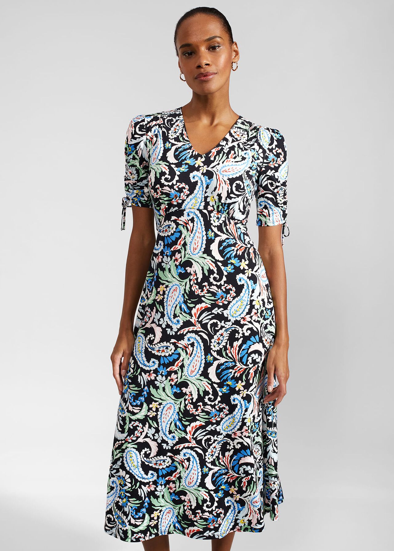 Charlotte Jersey Dress, Multi, hi-res
