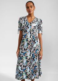 Charlotte Jersey Dress, Multi, hi-res