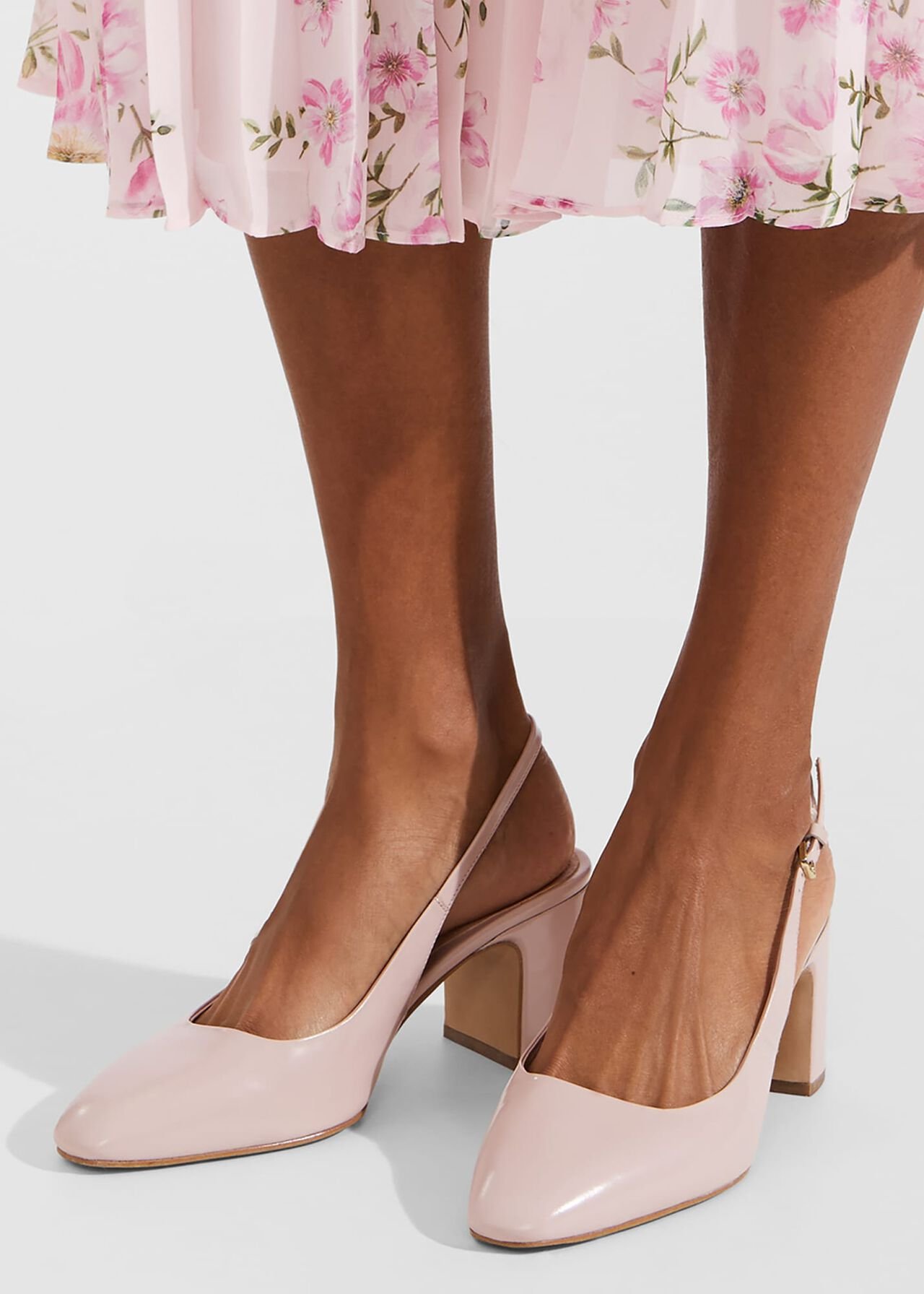 Lily Slingback, Dusky Pink, hi-res