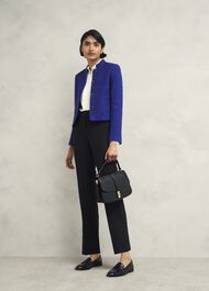Khloe Jacket With Wool, Cobalt, hi-res