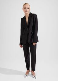 Jodie Lurex Jacket, Black, hi-res