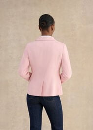 Blake Check Jacket, Pink Ivory, hi-res
