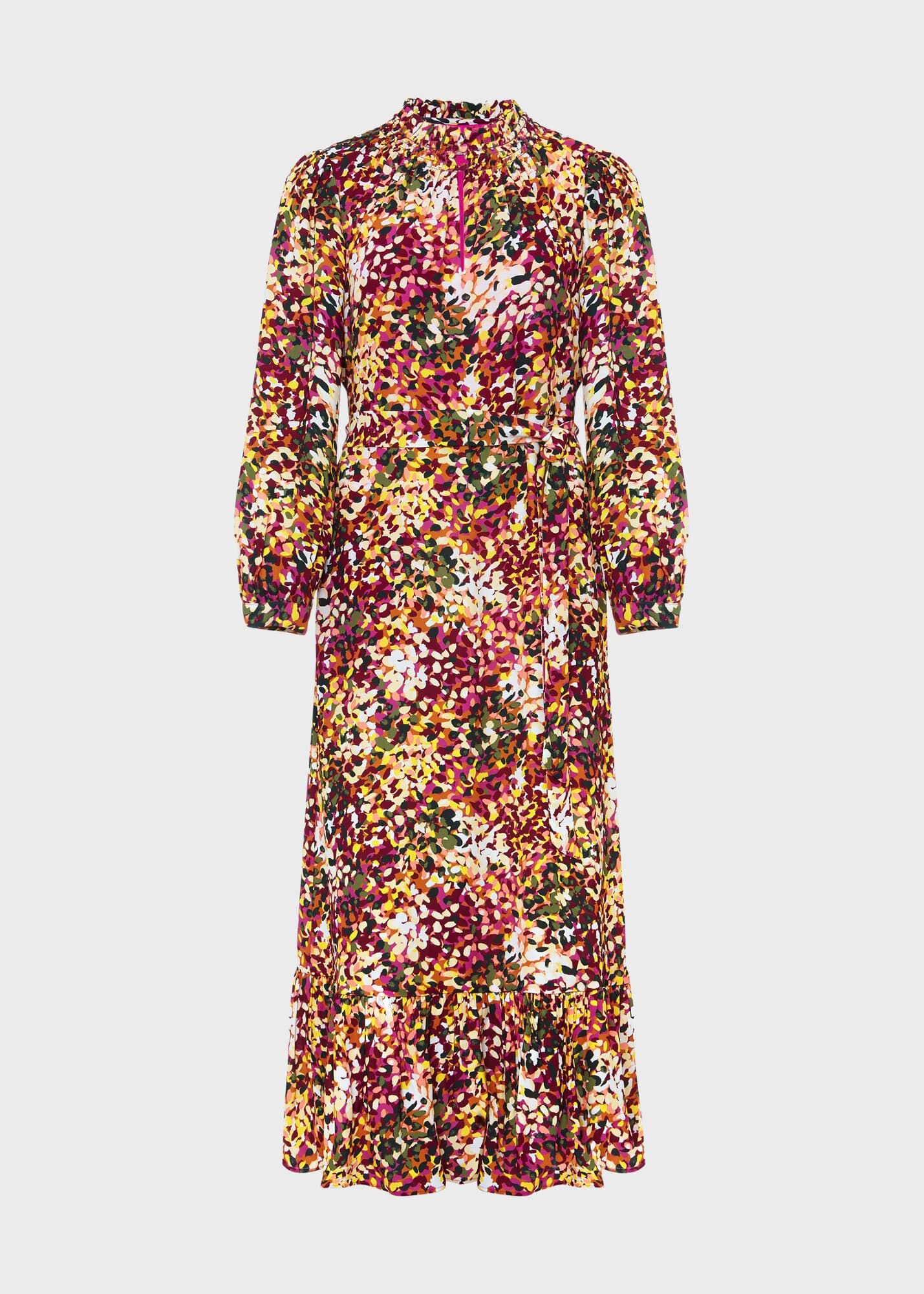 Camellia Sleeve Long Dress