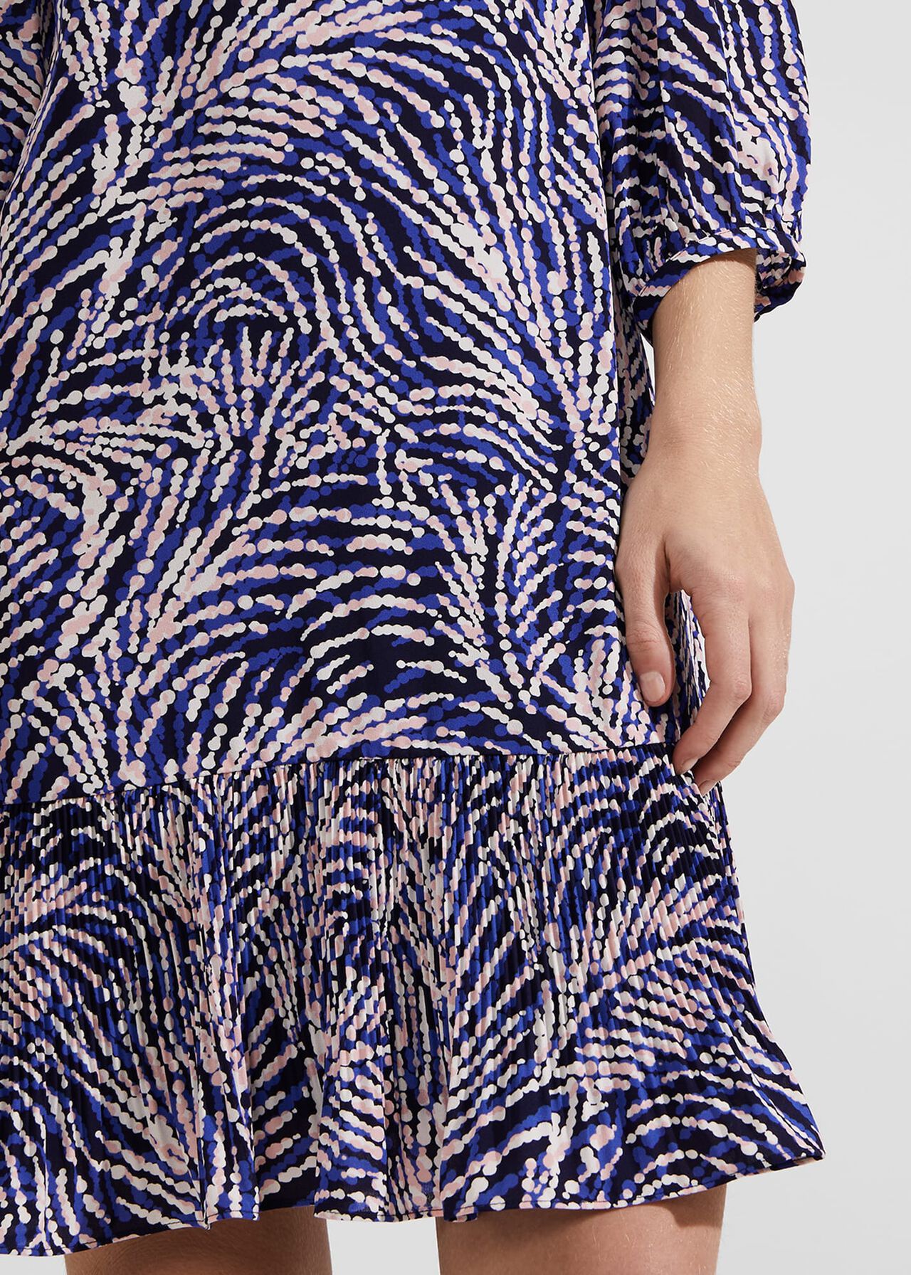 Lilith Dress, Navy Blue Multi, hi-res