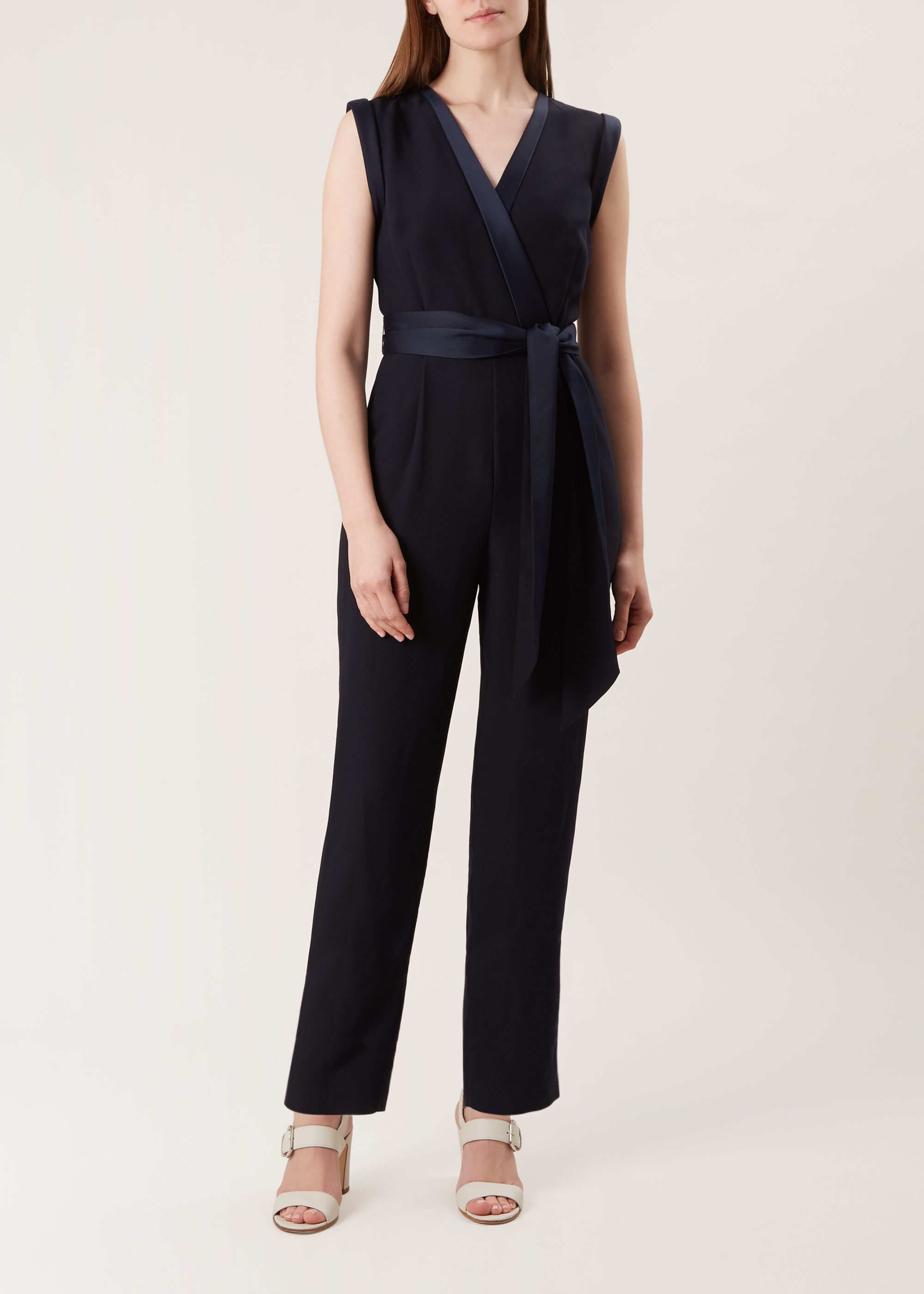 Hobbs navy jumpsuit clearance