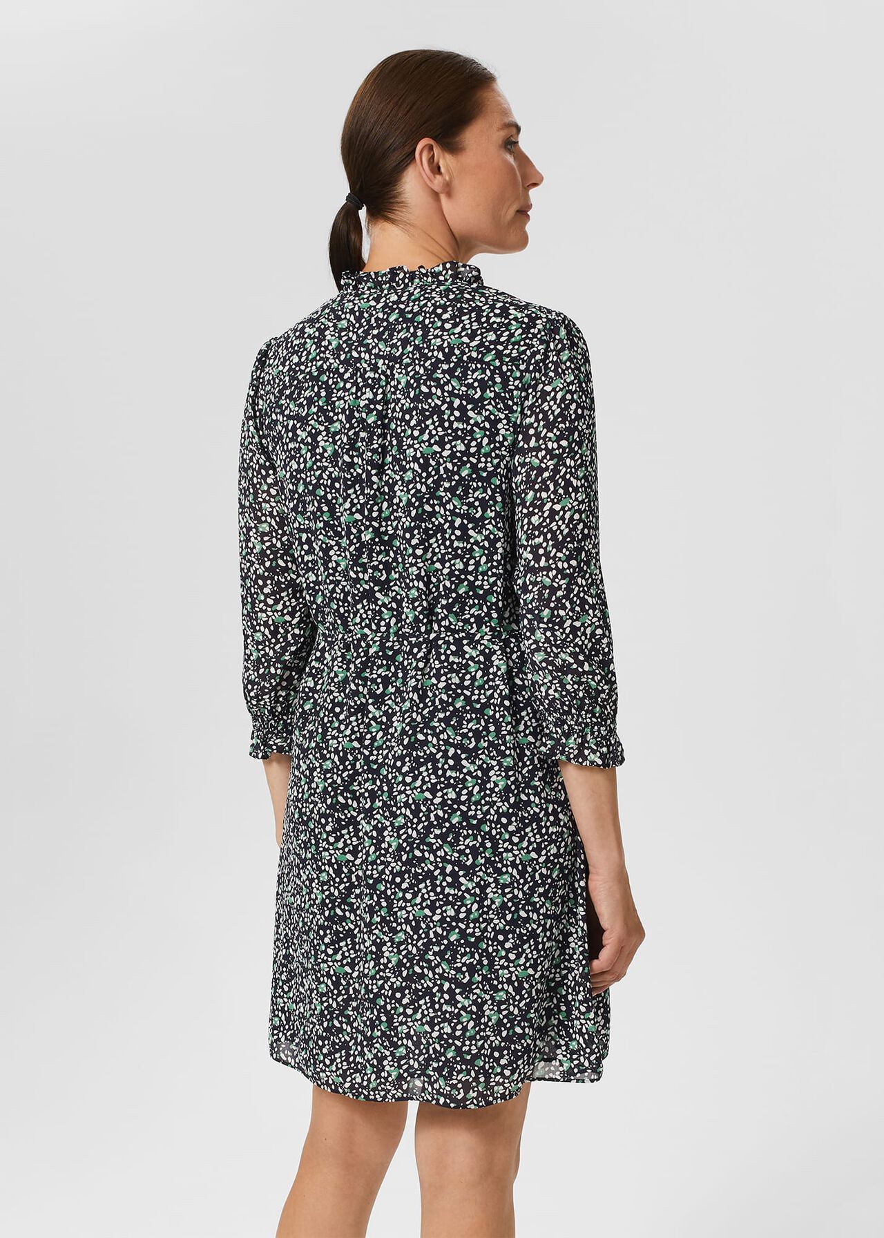 Stefania Dress, Navy Multi, hi-res