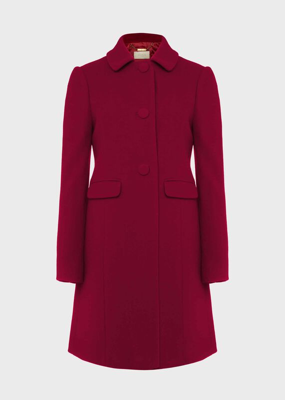 Anita Wool Blend A Line Coat