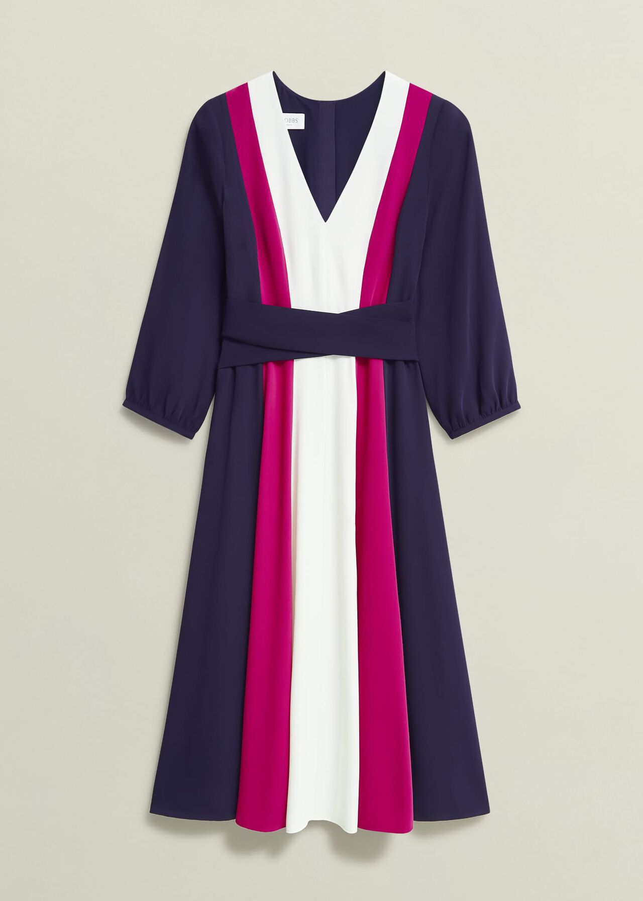 Hobbs Cora Colour Block Dress