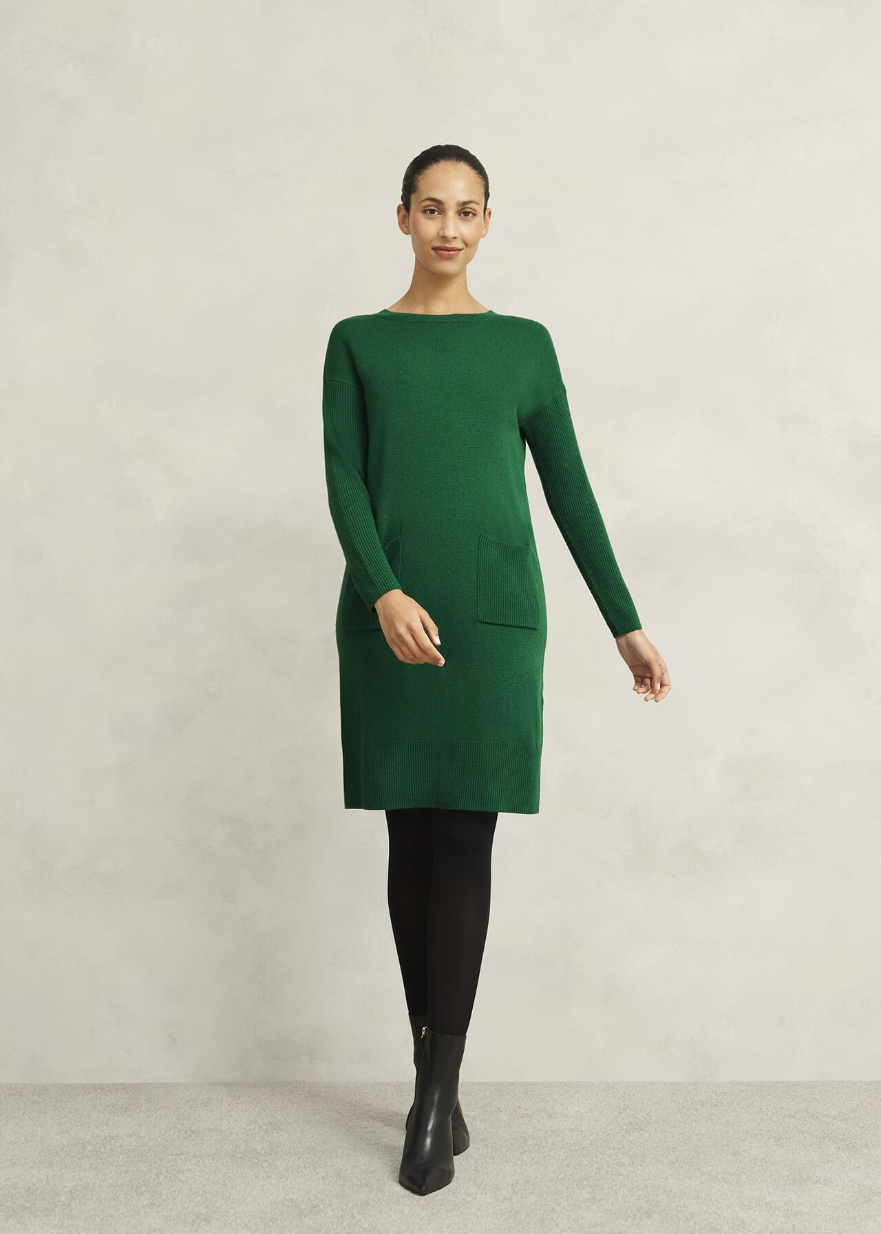 Hobbs Devora Knitted Dress With Cashmere Hobbs Devora Knitted Dress With Cashmere