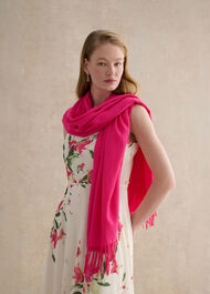 Matilda Scarf, Bright Pink, hi-res