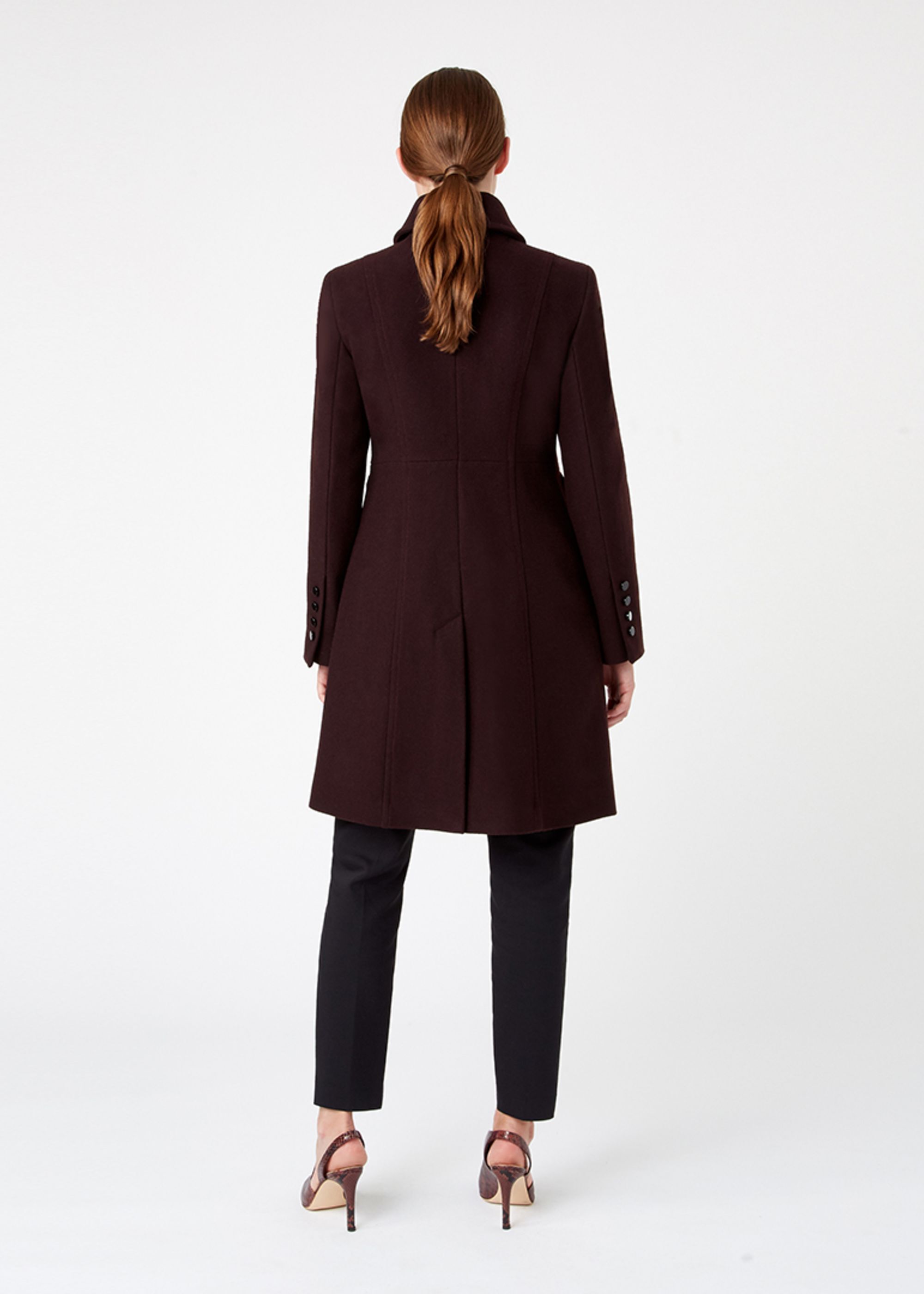 Evalina wool blend coat Clearance