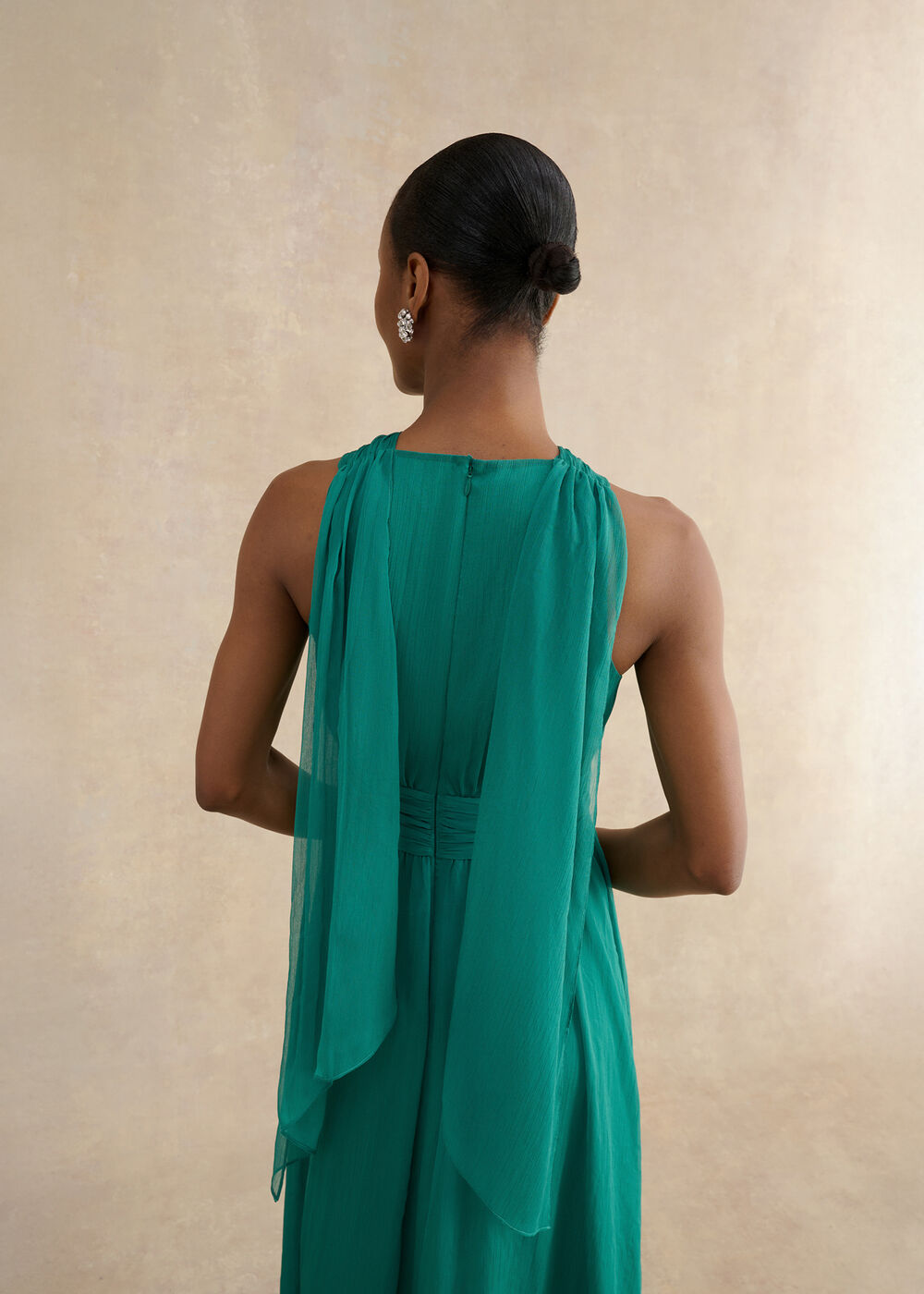 Winona Textured Maxi Dress | Hobbs US |