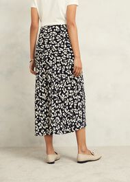 Eliza Skirt, Navy Cream, hi-res