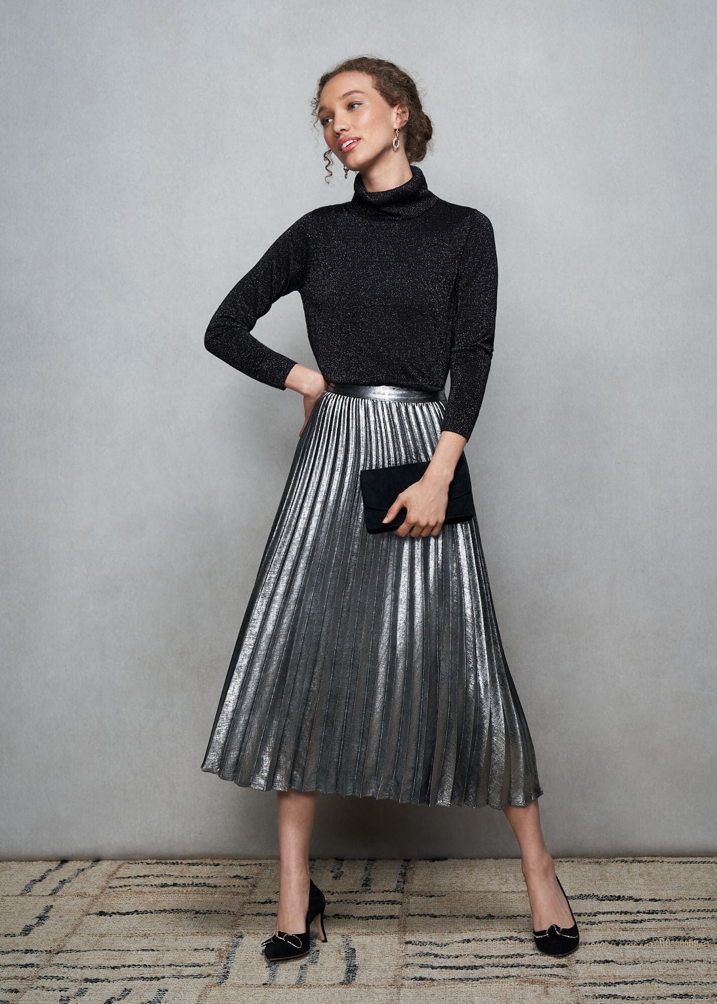 Grey clearance skirt outfit
