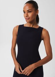Georgie Dress, Navy, hi-res