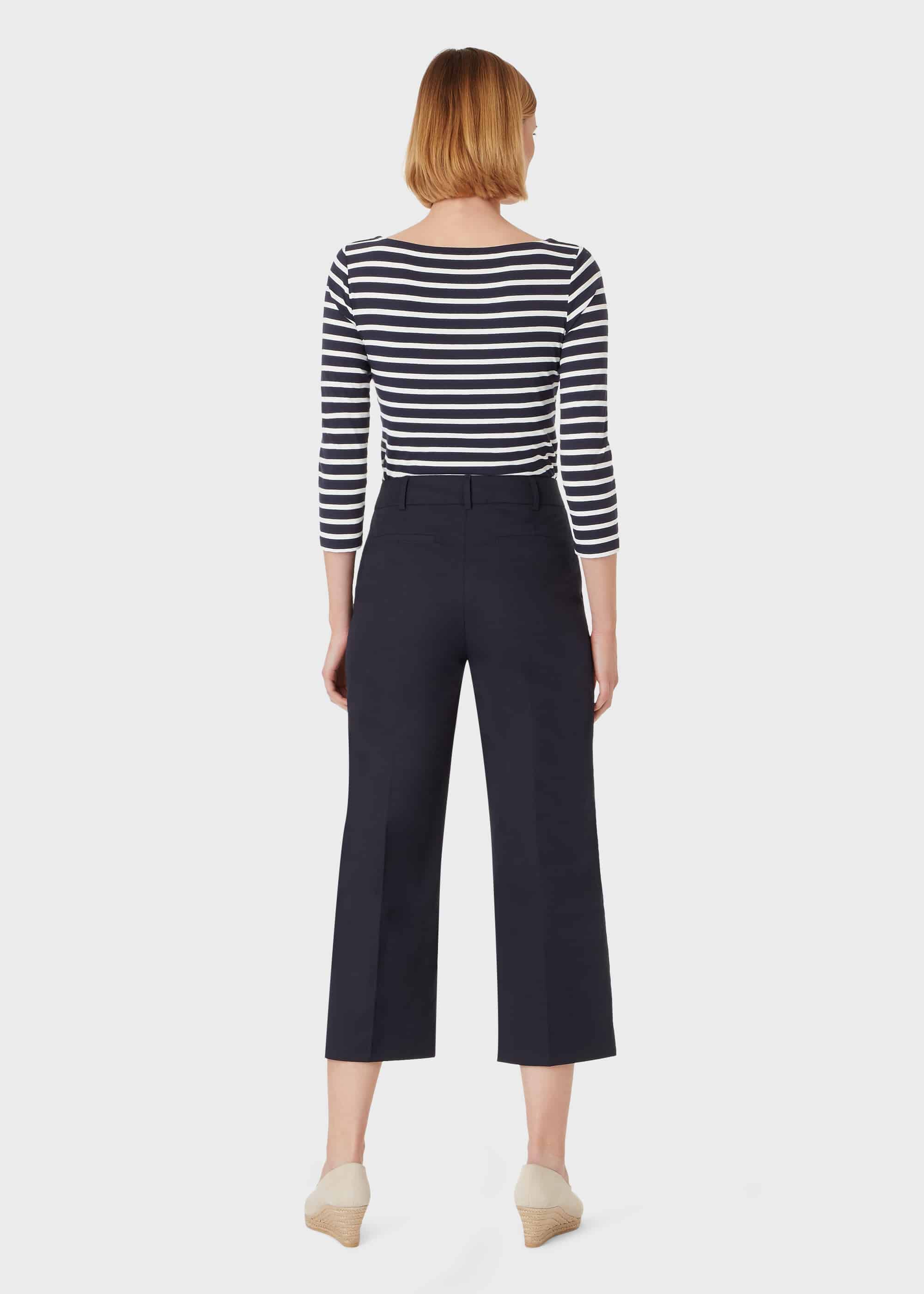wide legged chinos