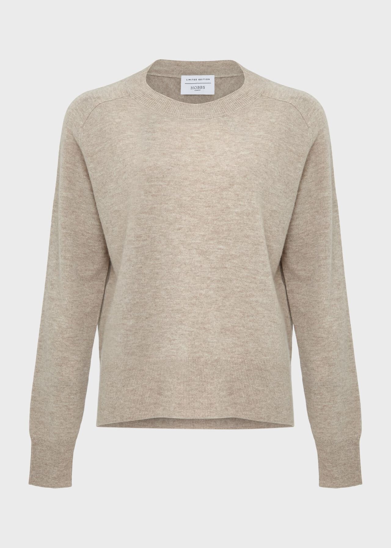 Miller Sweater With Cashmere, Camel Marl, hi-res