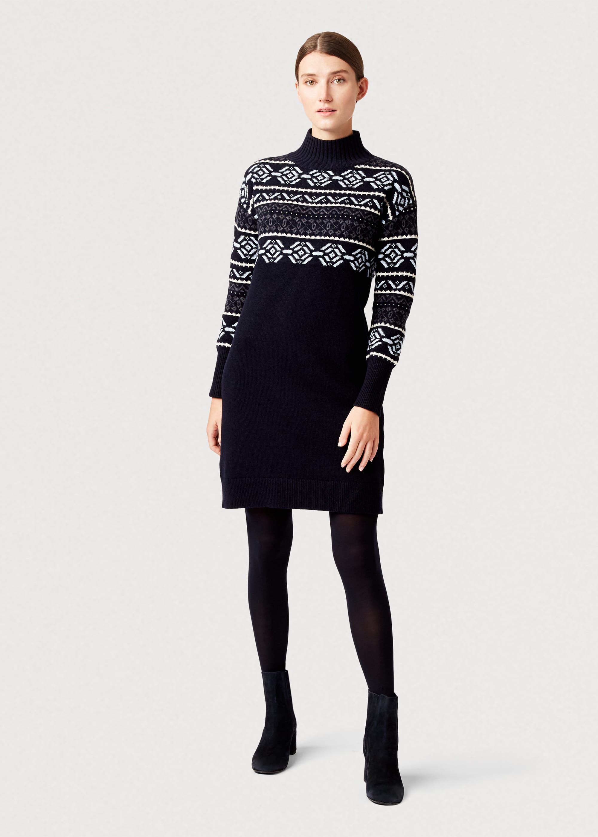 hobbs knitted dress