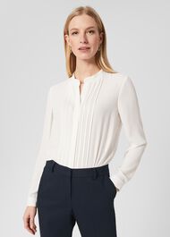 Connie Blouse, Ivory, hi-res