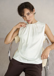 Rosanne Blouse, True Ivory, hi-res