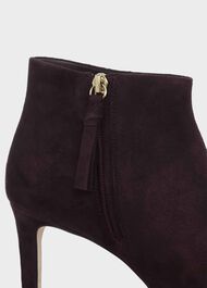 Lizzie Ankle Boots, Aubergine, hi-res