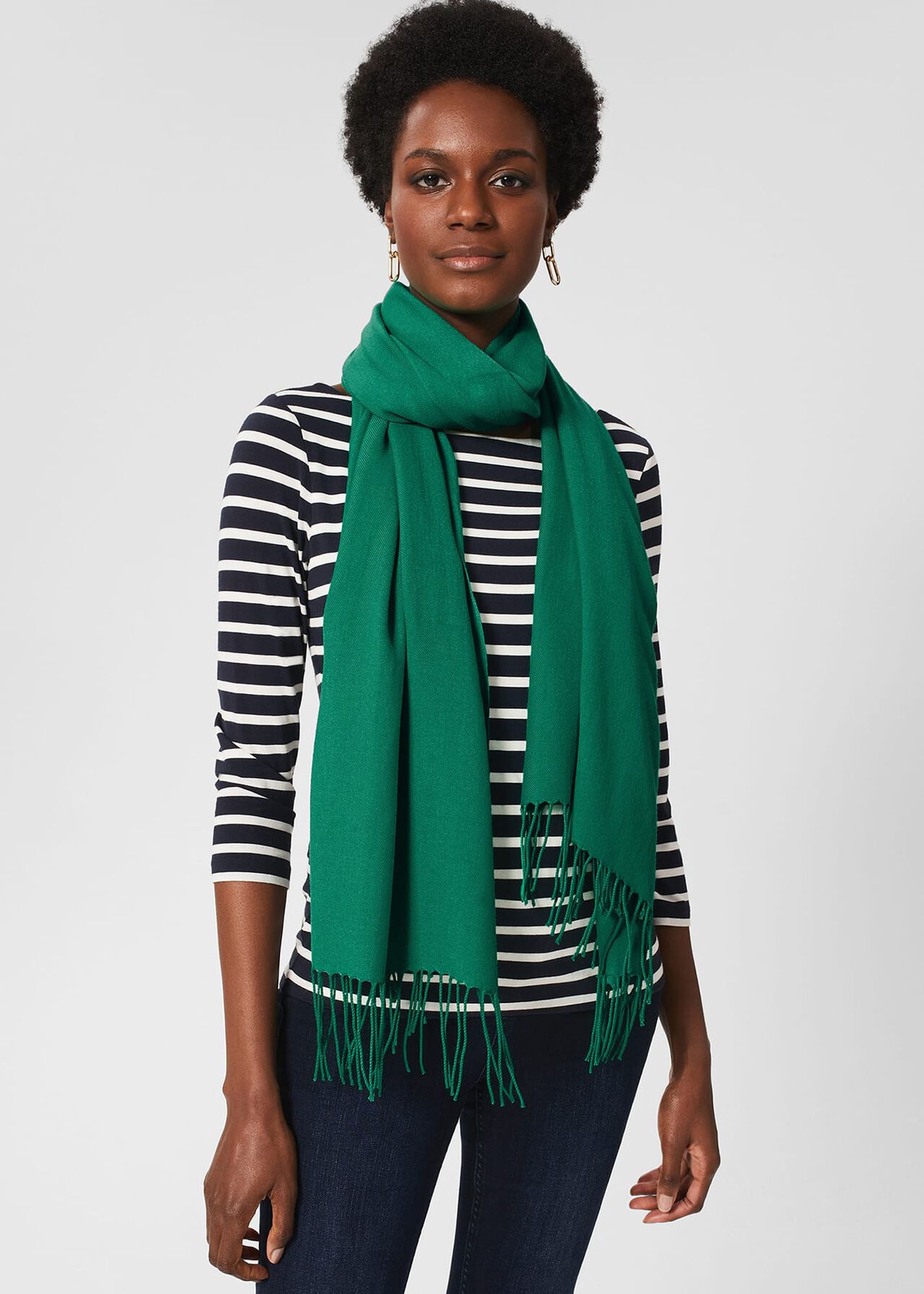 Matilda Scarf, Meadow Green, hi-res