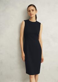 Petite Ivy Dress, Navy, hi-res