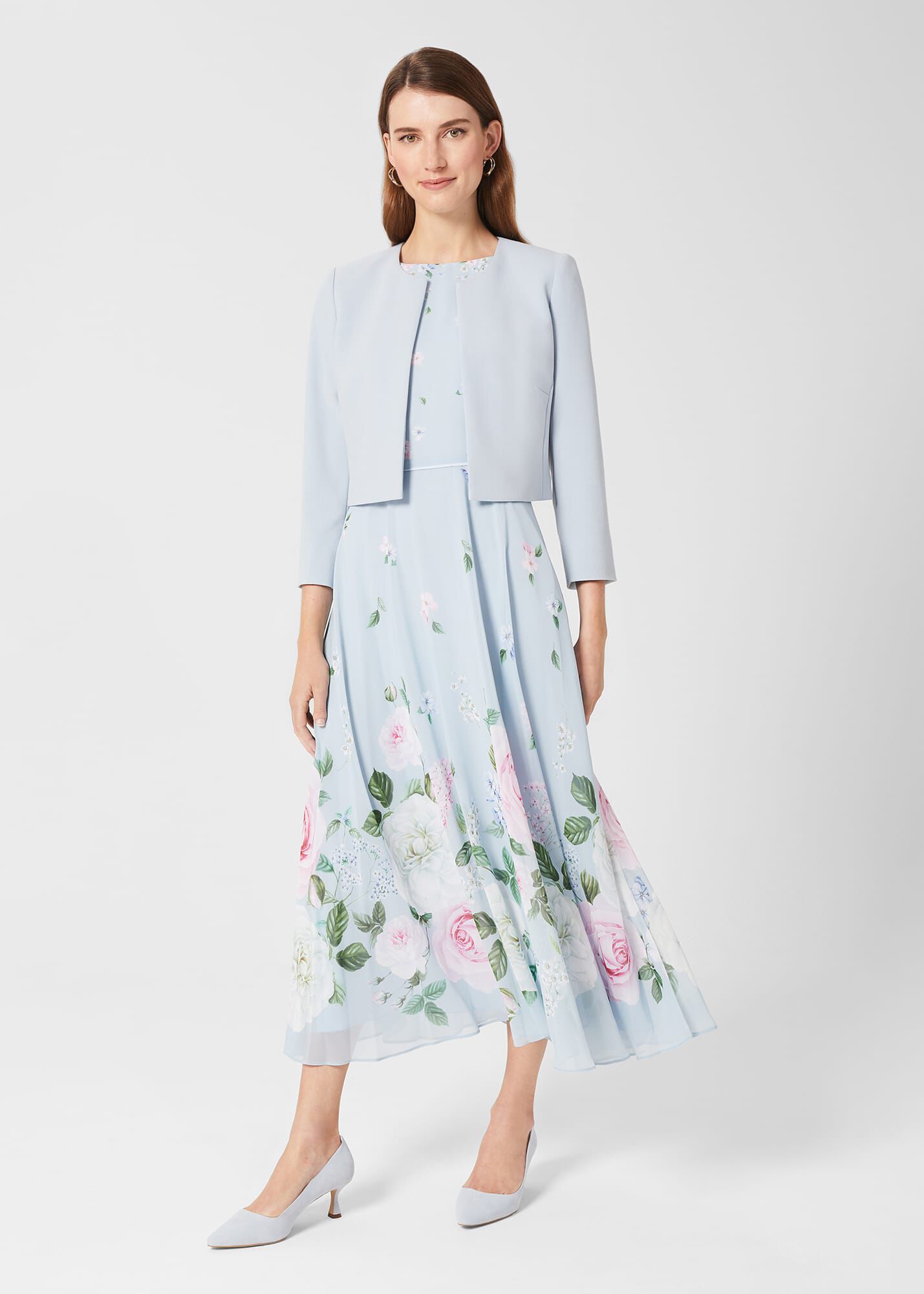 Hobbs pale hotsell blue coat