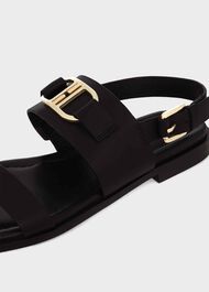 Kara Sandal, Black, hi-res