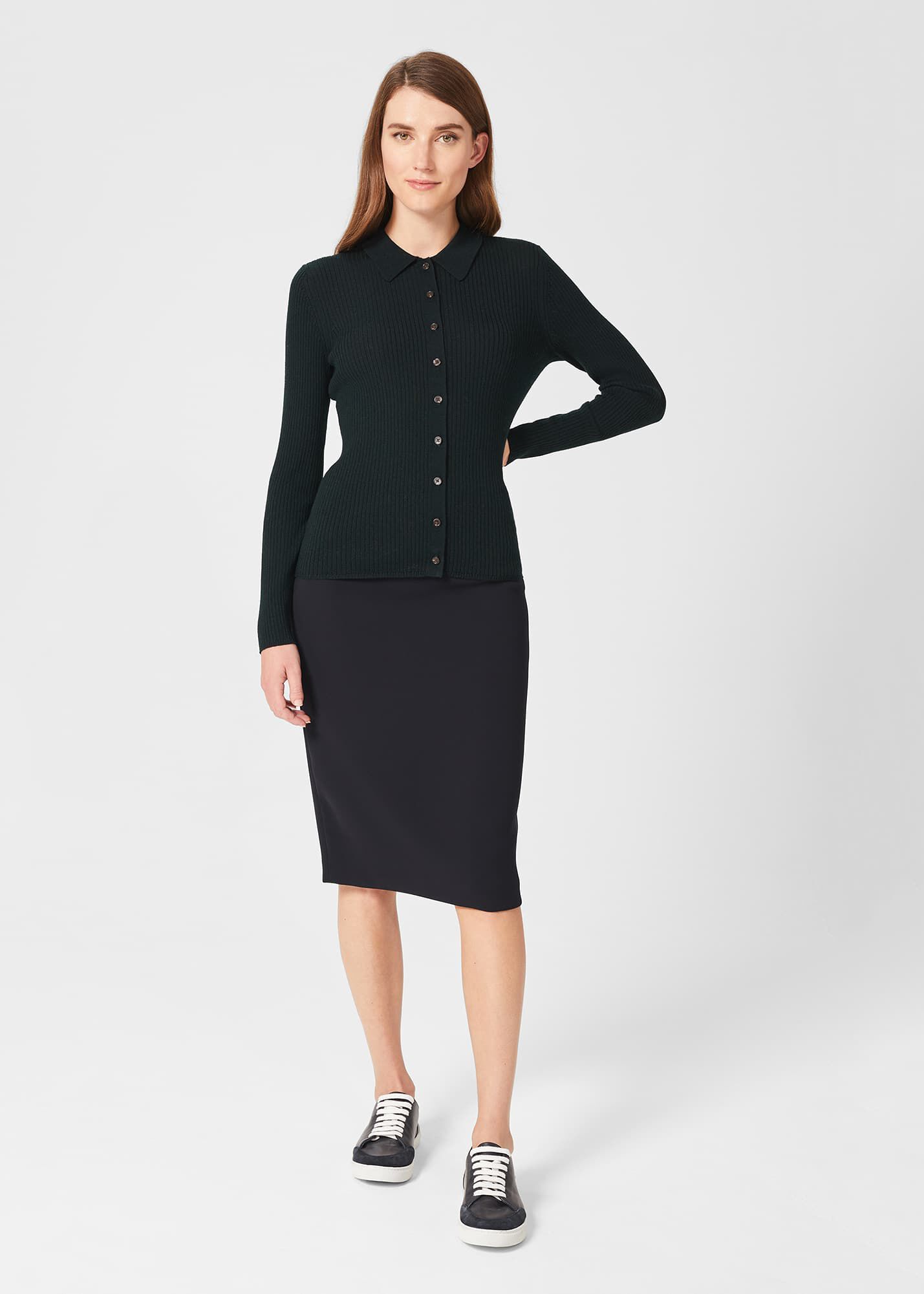 Hobbs abigale dress navy hotsell