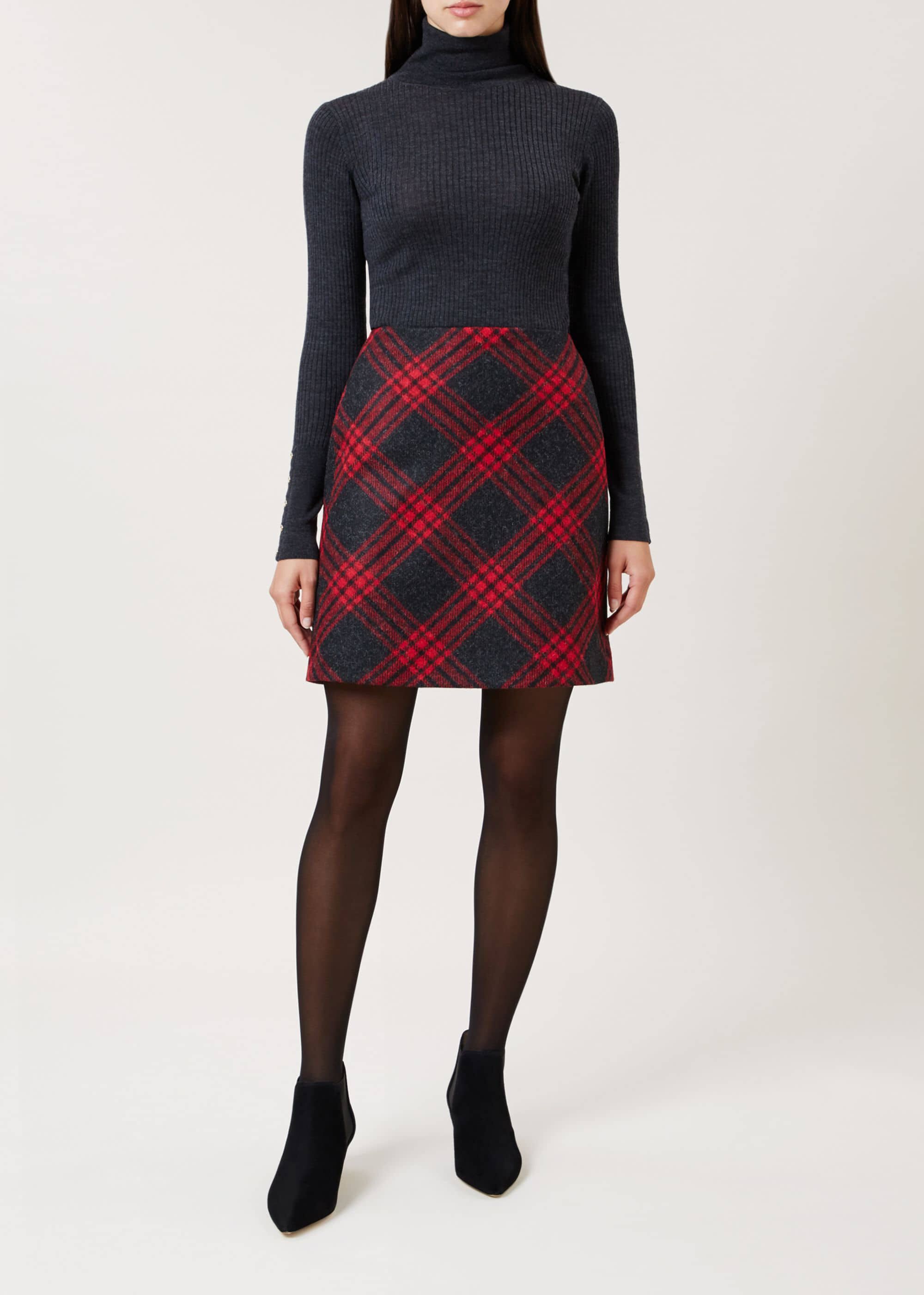 Hobbs elea wool skirt clearance