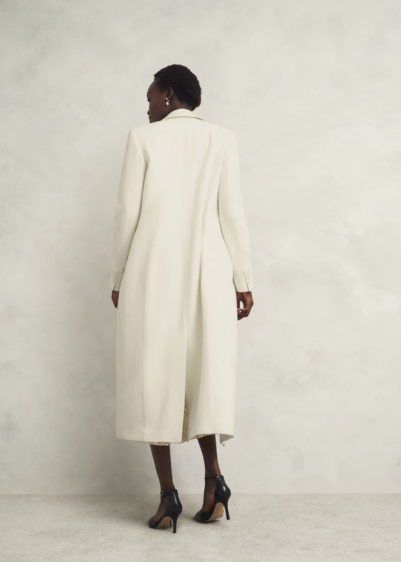Juniper Wool Coat, Ivory, hi-res