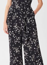 Olivia Jumpsuit, Navy Ecru, hi-res