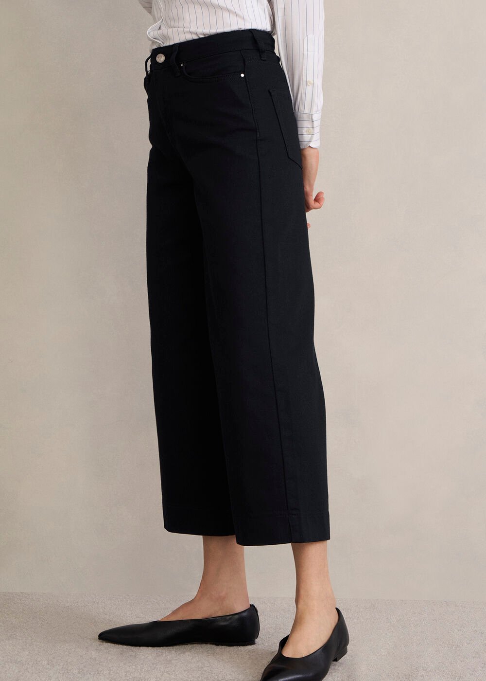 Brinley Crop Jeans, Black, hi-res