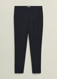 Petite Ivy Slim Pants, Navy, hi-res