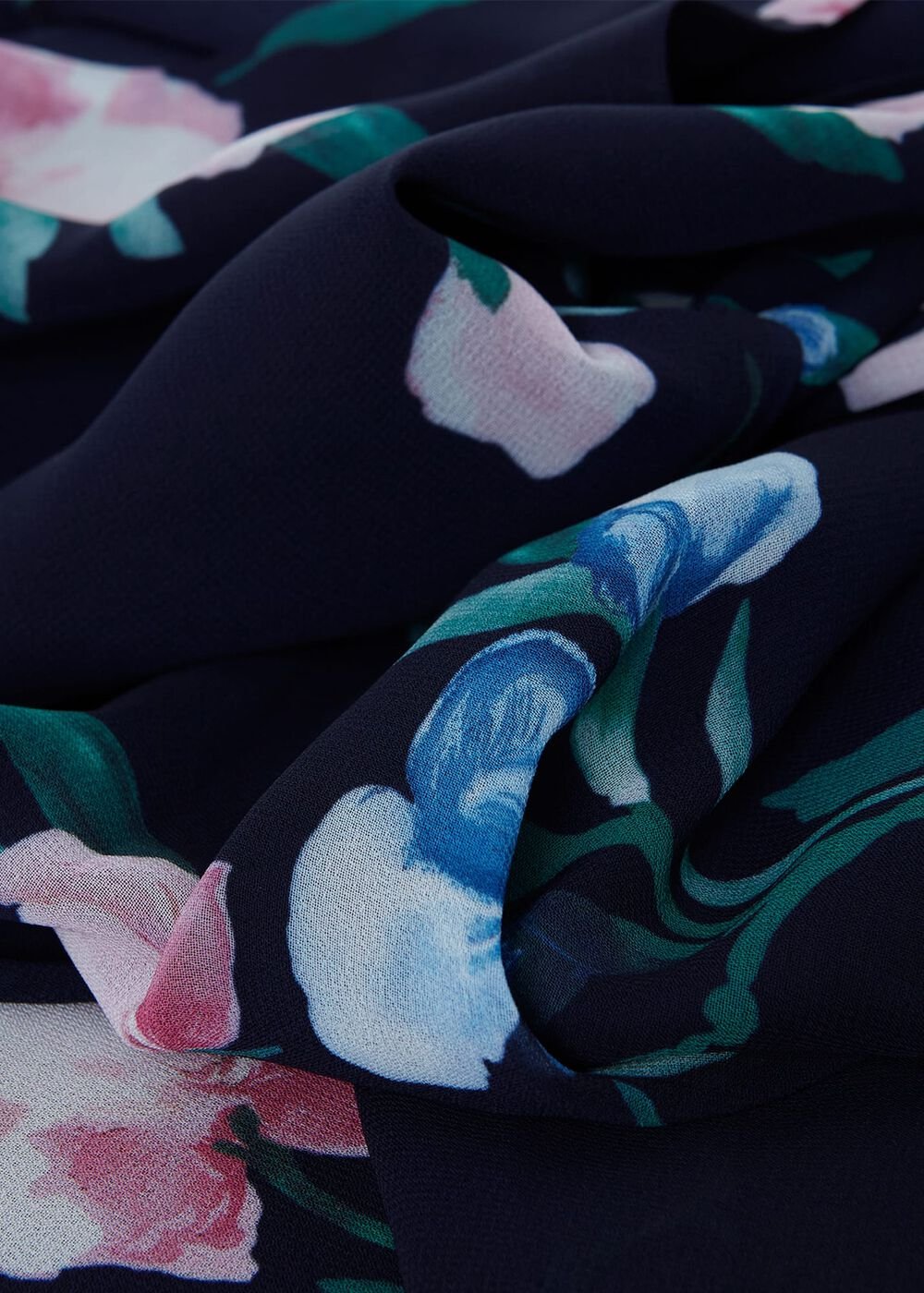 Petite Carly Floral Dress, Navy Multi, hi-res