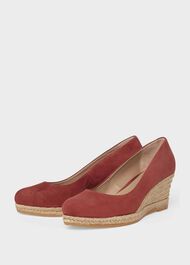 Anna Espadrille Pumps, Spice Brown, hi-res