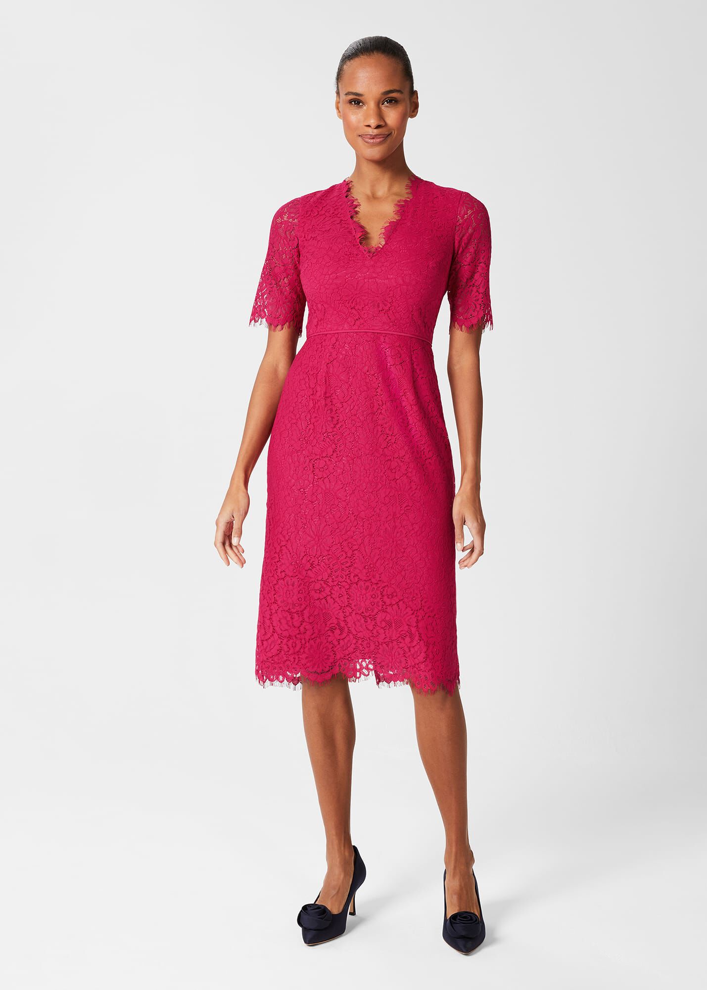 Cerise pink dress on sale