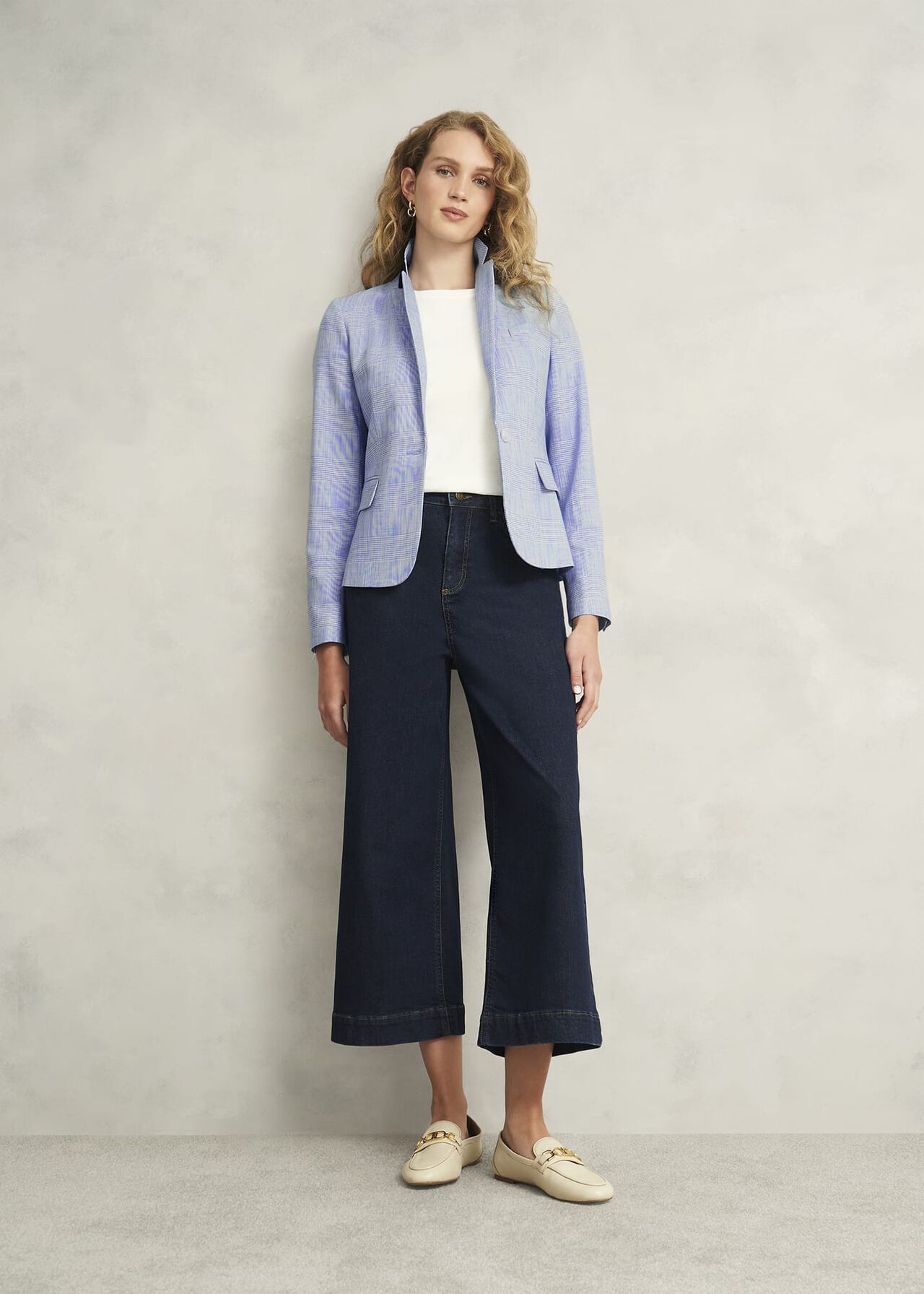 Blake Jacket, Blue Ivory, hi-res